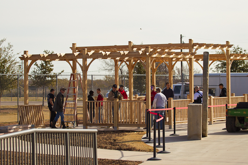 The WCT Helps Abilene Zoo Construct Train Station